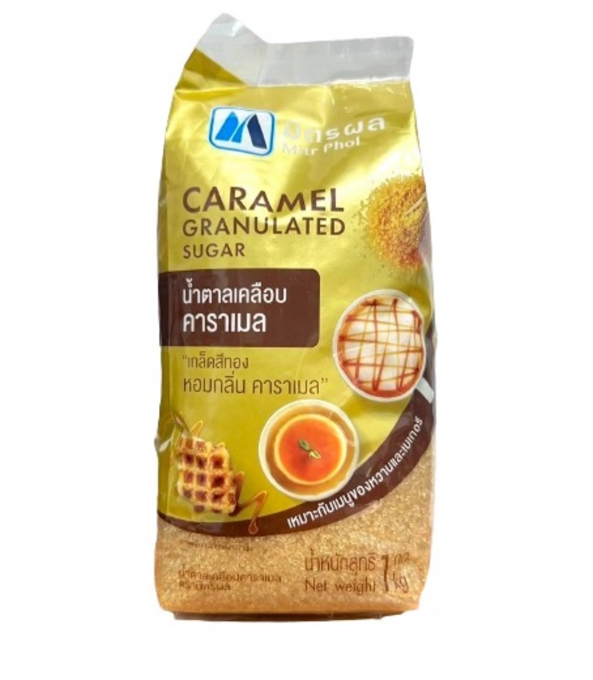 Mitr phol (S601540000) น้ำตาลทราย โกลด์แพค (คาราเมล) 1kg.